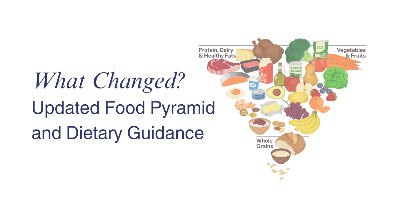 What Changed in the Updated Food Pyramid and Dietary Guidance?