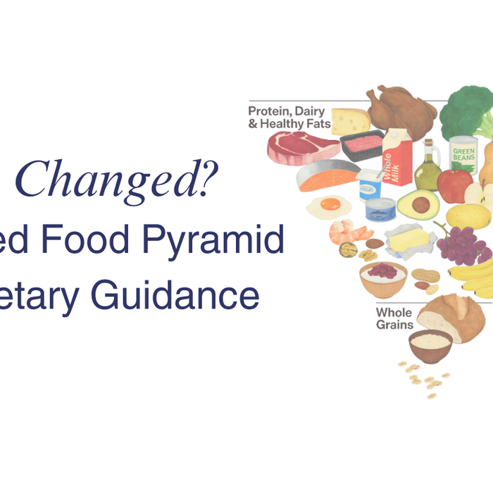 What Changed in the Updated Food Pyramid and Dietary Guidance?