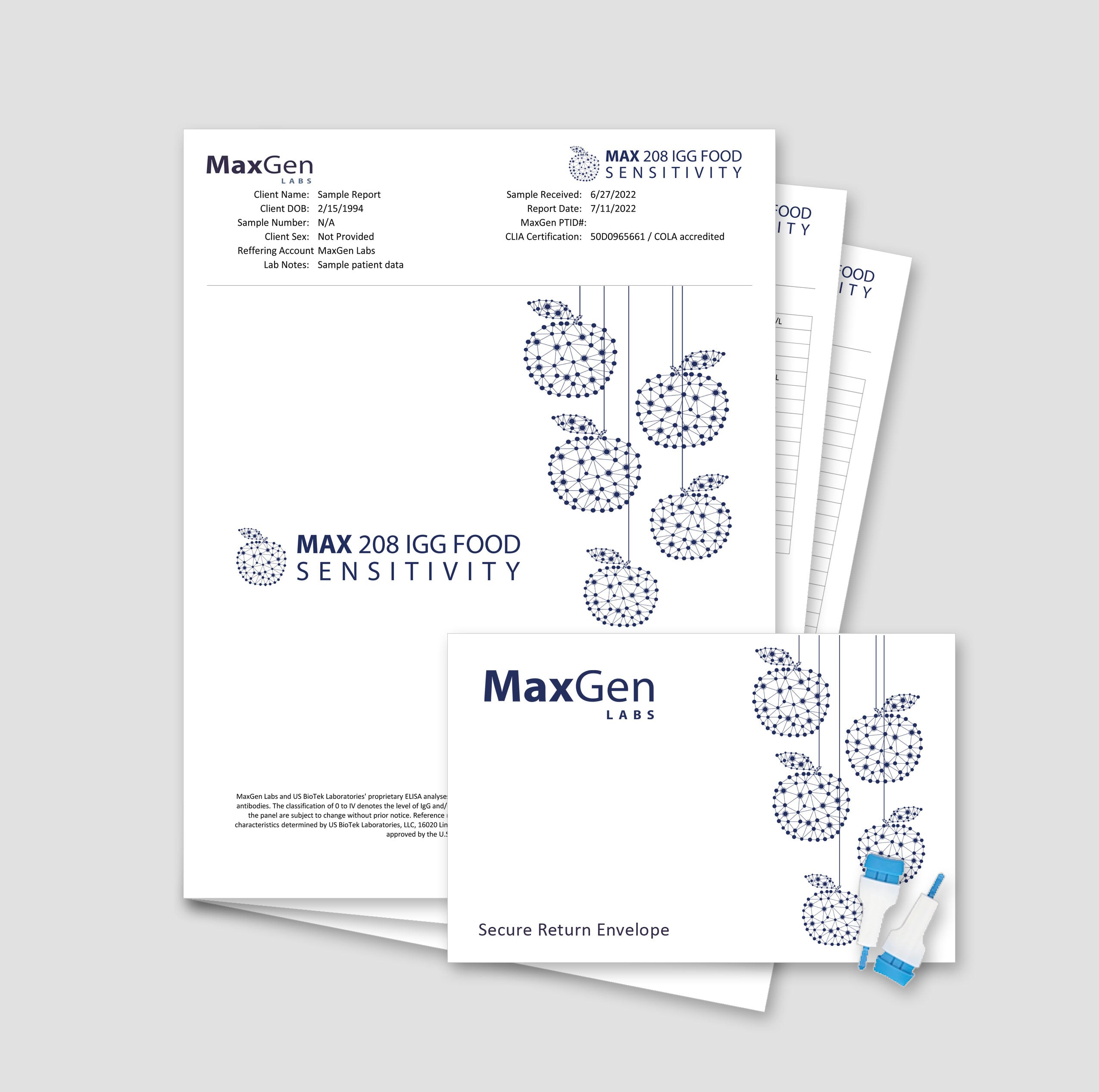 Food Sensitivity 240 | Max Gen Labs | Home Test Kit — MaxGen Labs