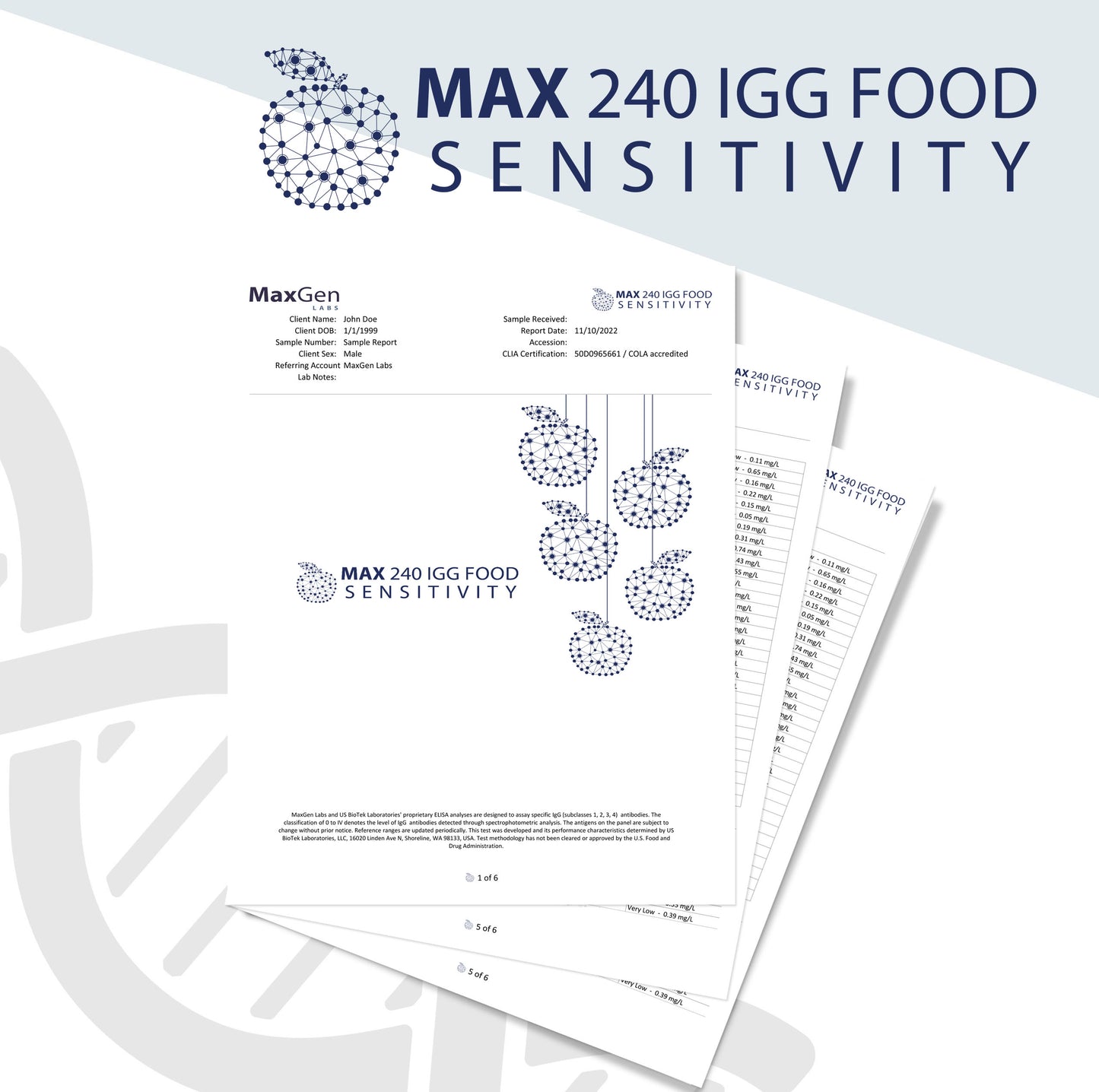 Food Sensitivity 240