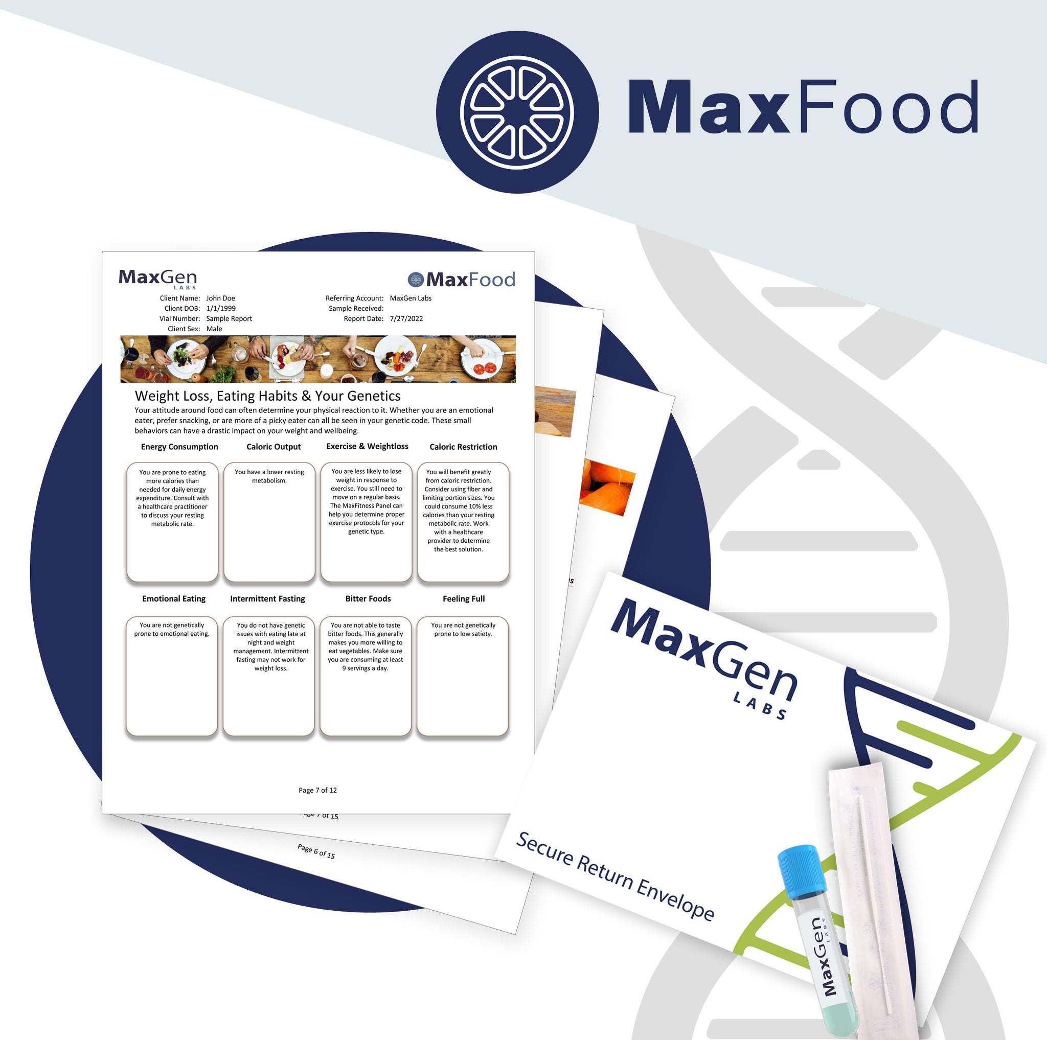 Genetic Testing Kits — MaxGen Labs