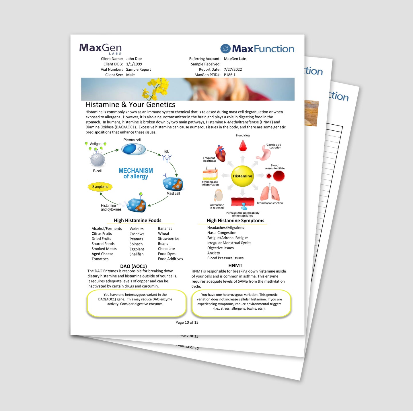 MaxFunction Panel | MaxGen Labs | Geneting Testing Kits